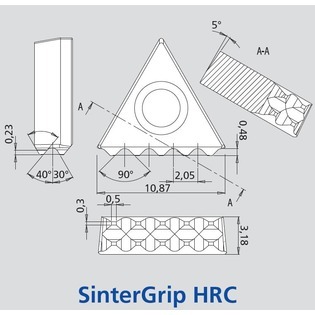 Insert sintergrip